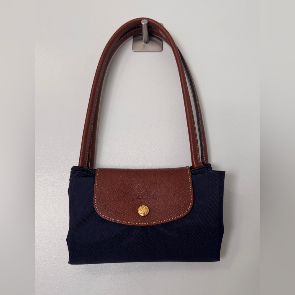 Longchamp Le Pliage Navy Tote Bag